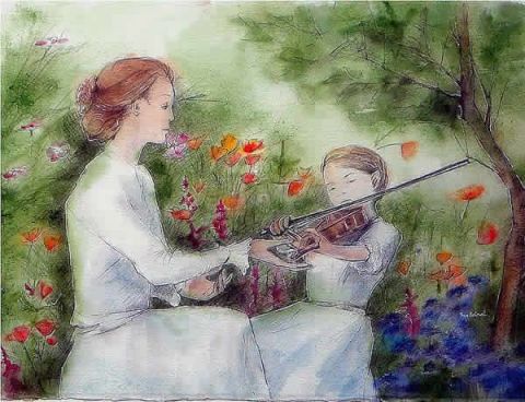 Lecon de violon